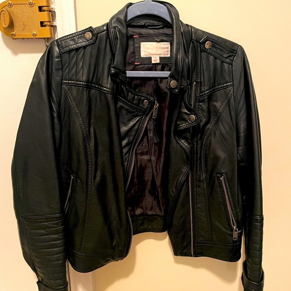 Leather jacket